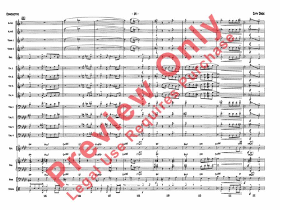 City Dock City Dock Jazz Ensemble scores gallery preview page 17
