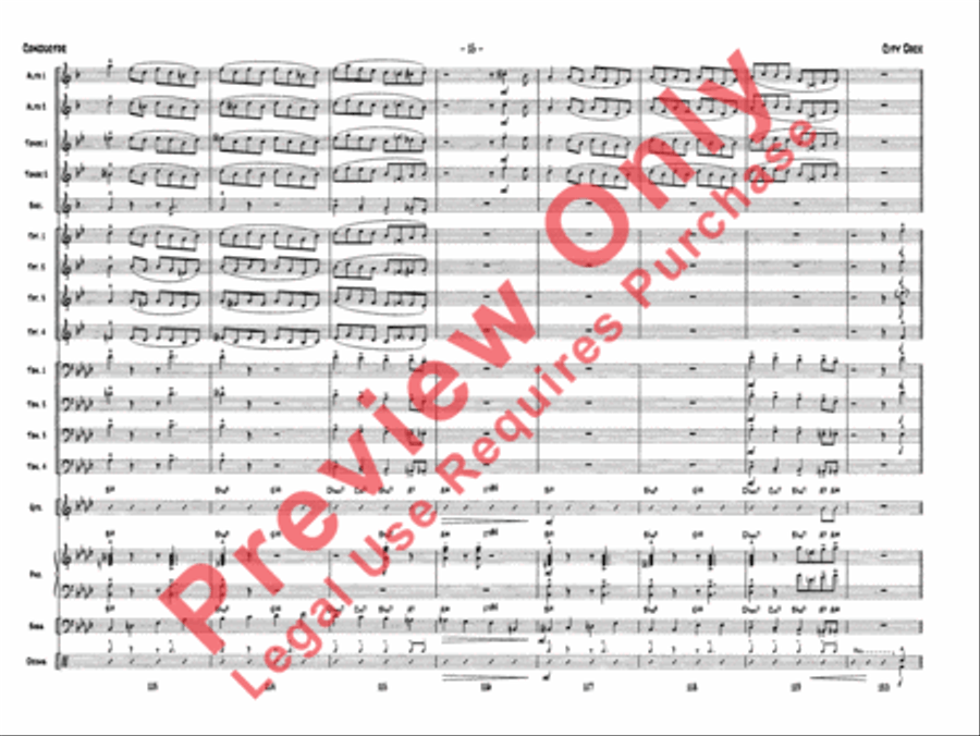 City Dock City Dock Jazz Ensemble scores gallery preview page 18