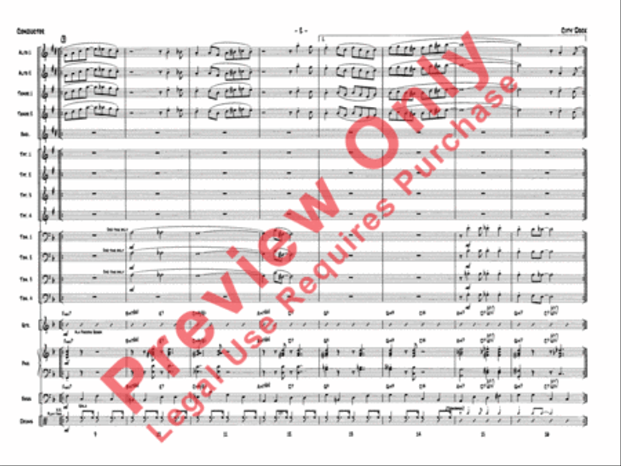 City Dock City Dock Jazz Ensemble scores gallery preview page 5