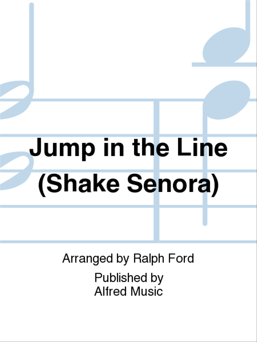 Jump in the Line (Shake Senora) Marching Band scores gallery preview page 1