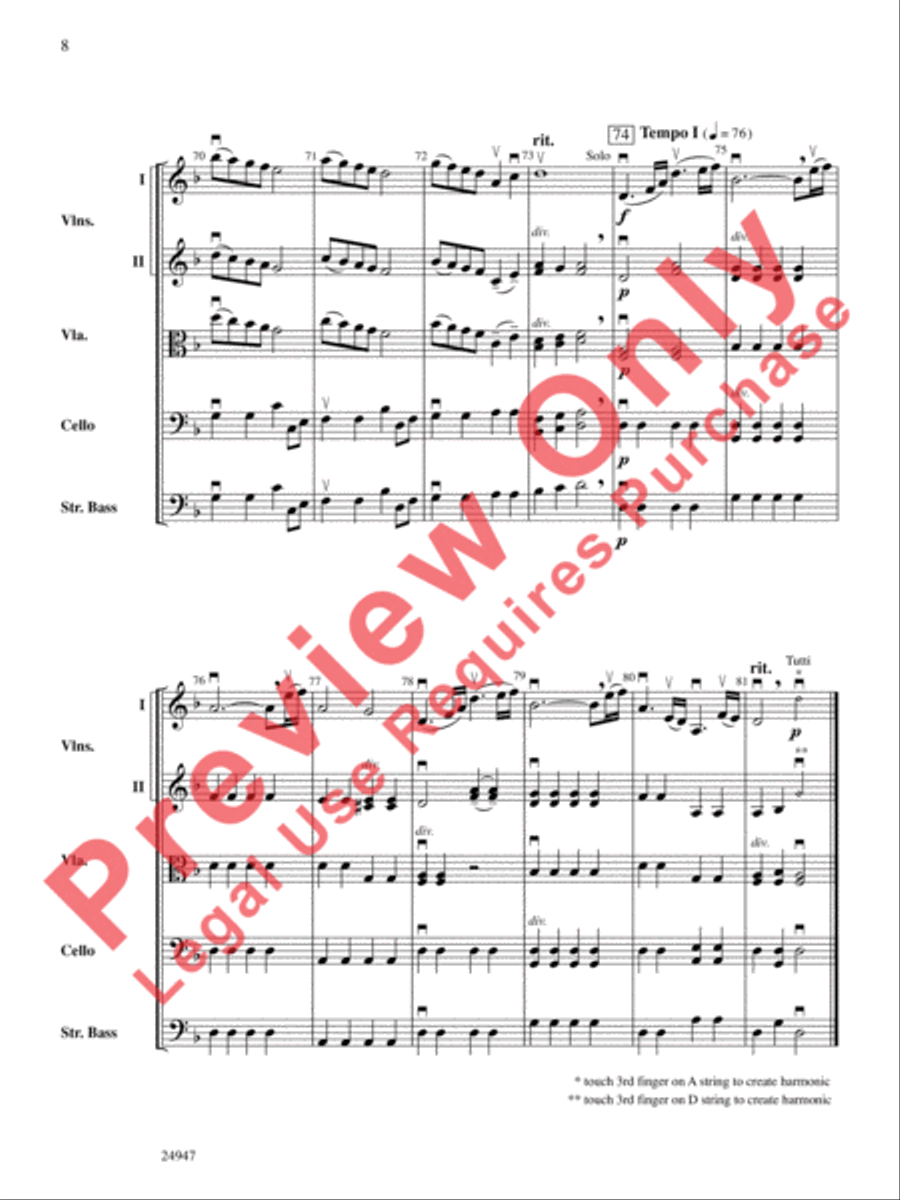 Moodscape Moodscape String Orchestra scores gallery preview page 9