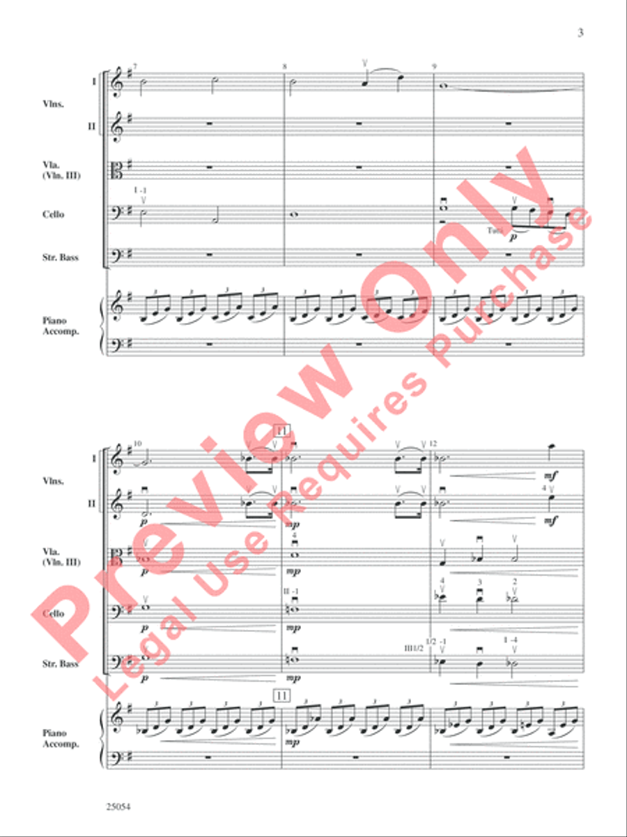 Two Beethovian Sketches Two Beethovian Sketches String Orchestra scores gallery preview page 5