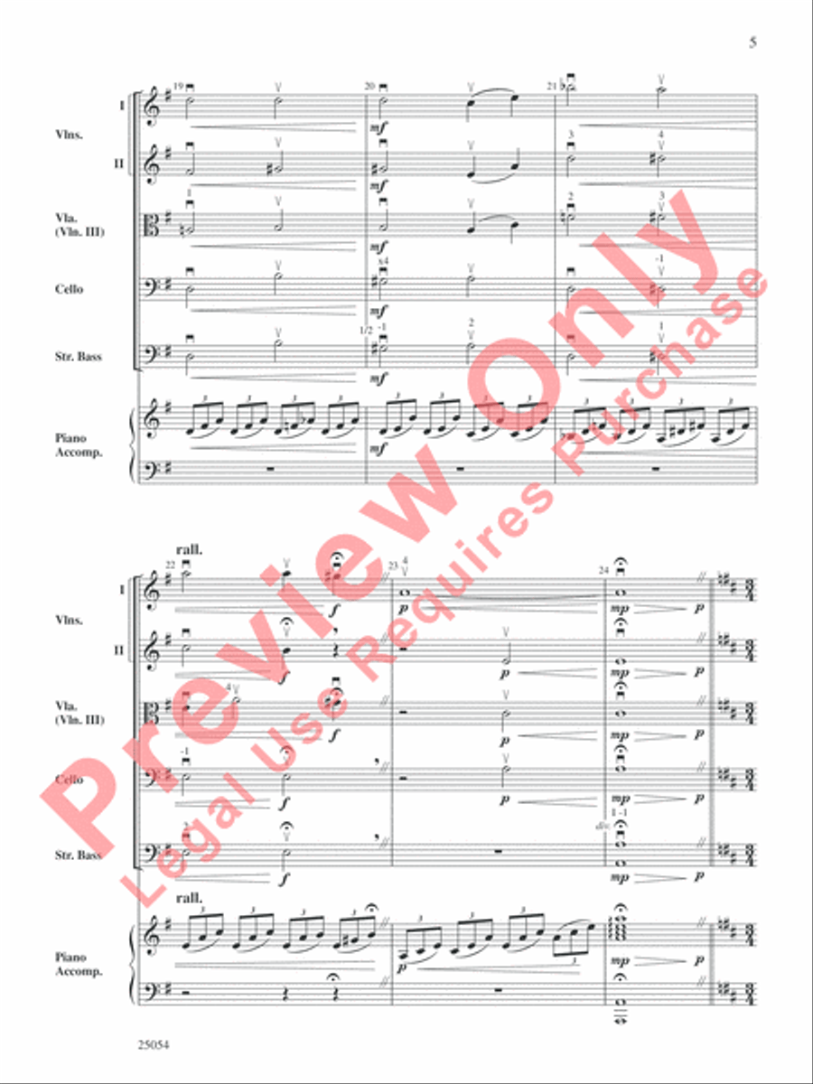 Two Beethovian Sketches Two Beethovian Sketches String Orchestra scores gallery preview page 7
