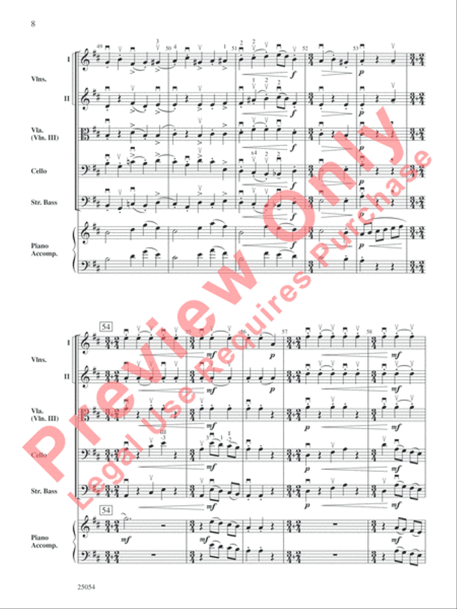 Two Beethovian Sketches Two Beethovian Sketches String Orchestra scores gallery preview page 10
