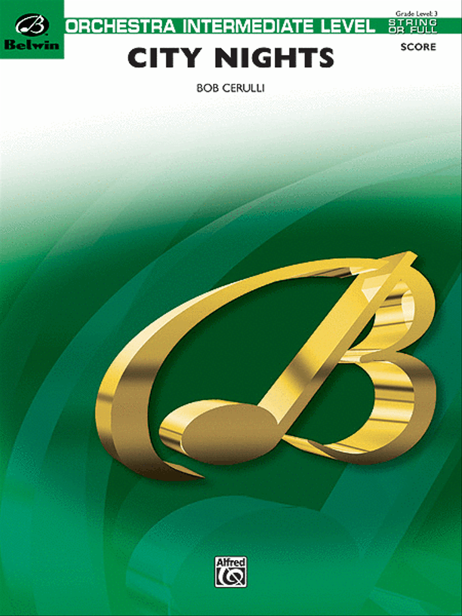 City Nights City Nights Full Orchestra scores gallery preview page 1
