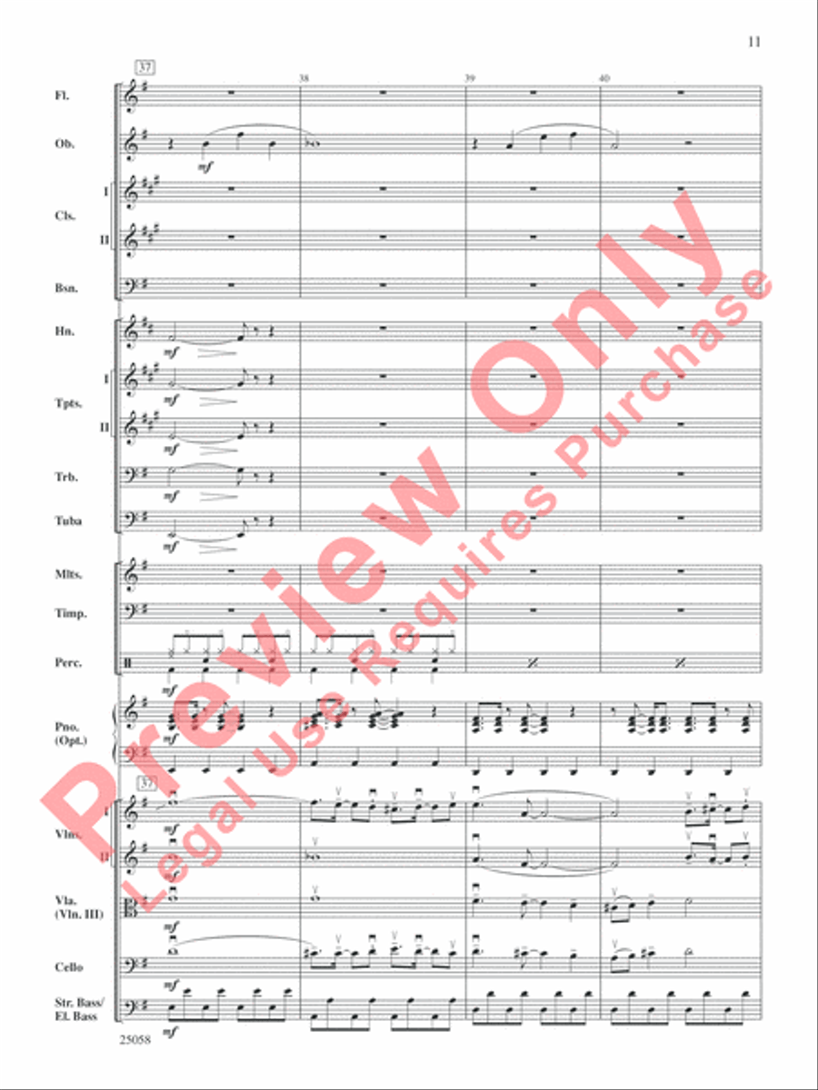 City Nights City Nights Full Orchestra scores gallery preview page 12