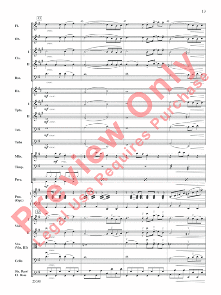 City Nights City Nights Full Orchestra scores gallery preview page 14