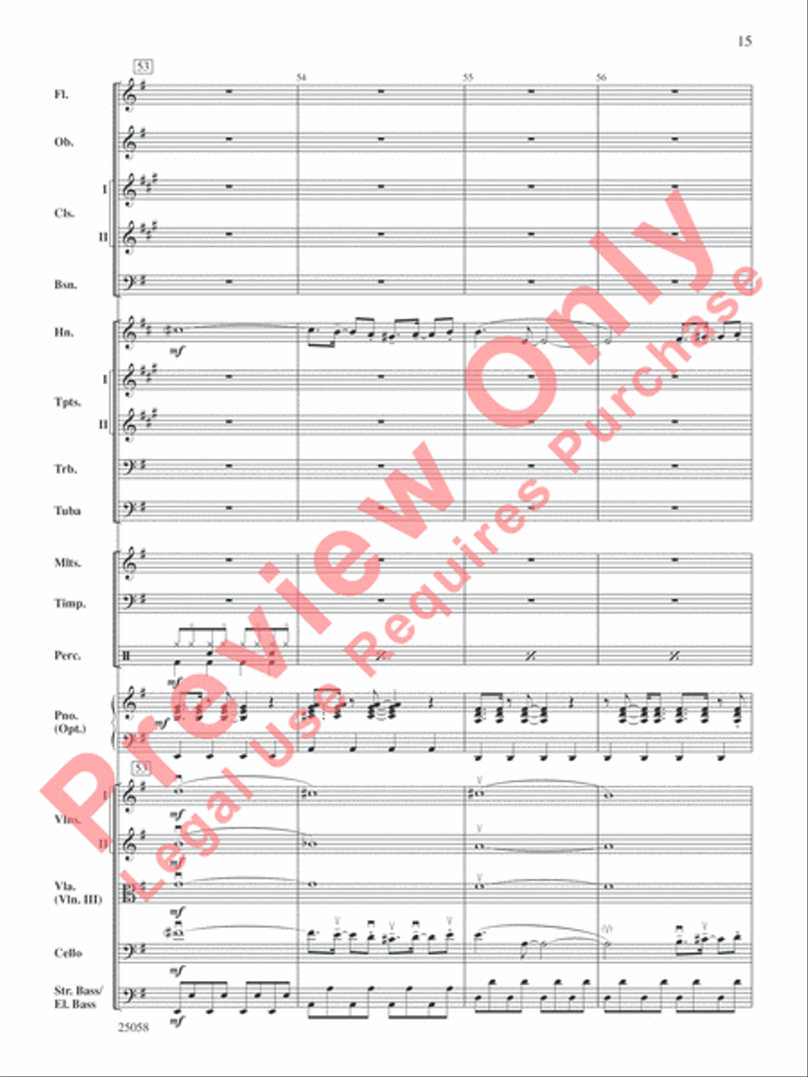 City Nights City Nights Full Orchestra scores gallery preview page 16