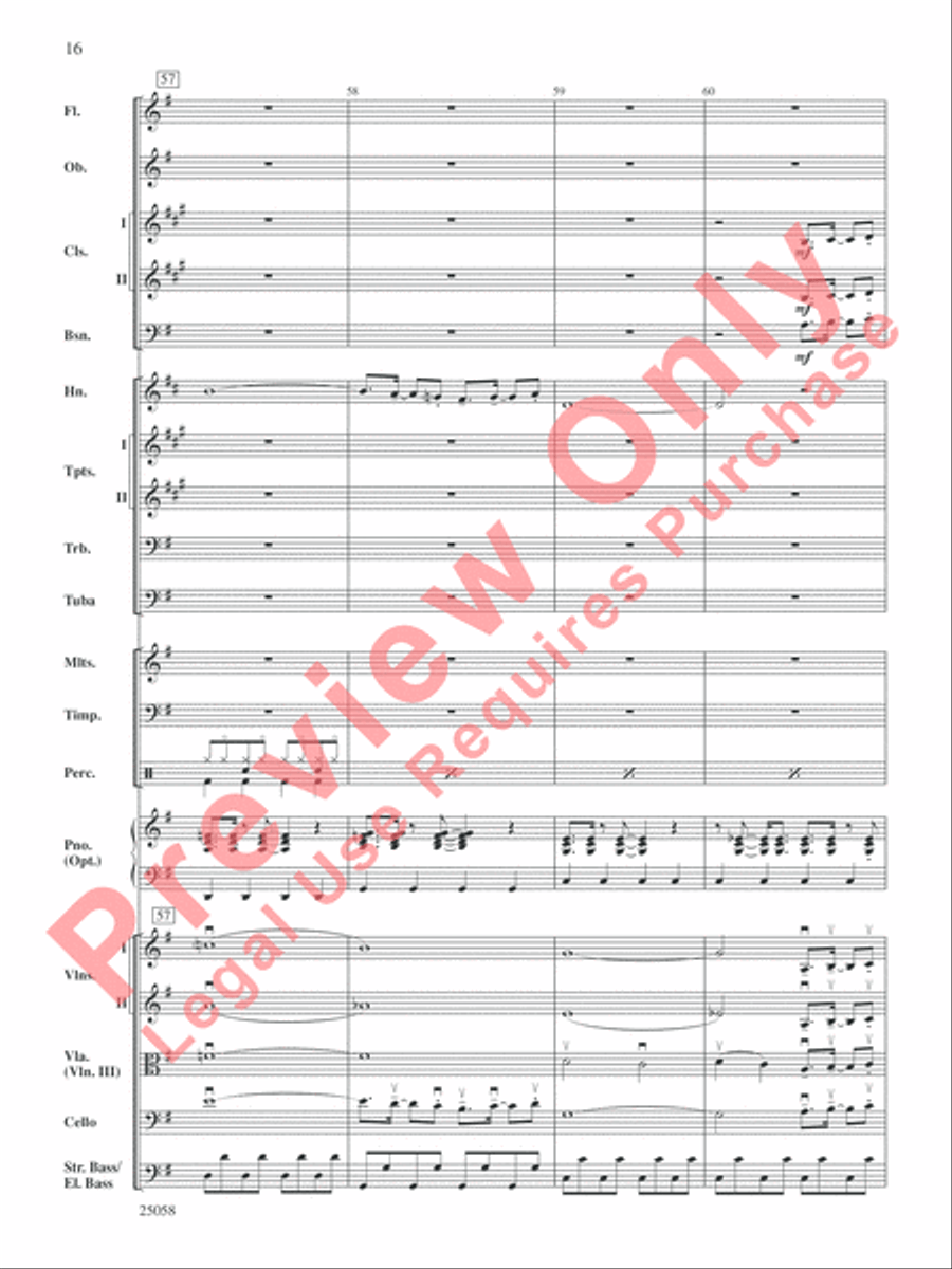 City Nights City Nights Full Orchestra scores gallery preview page 17