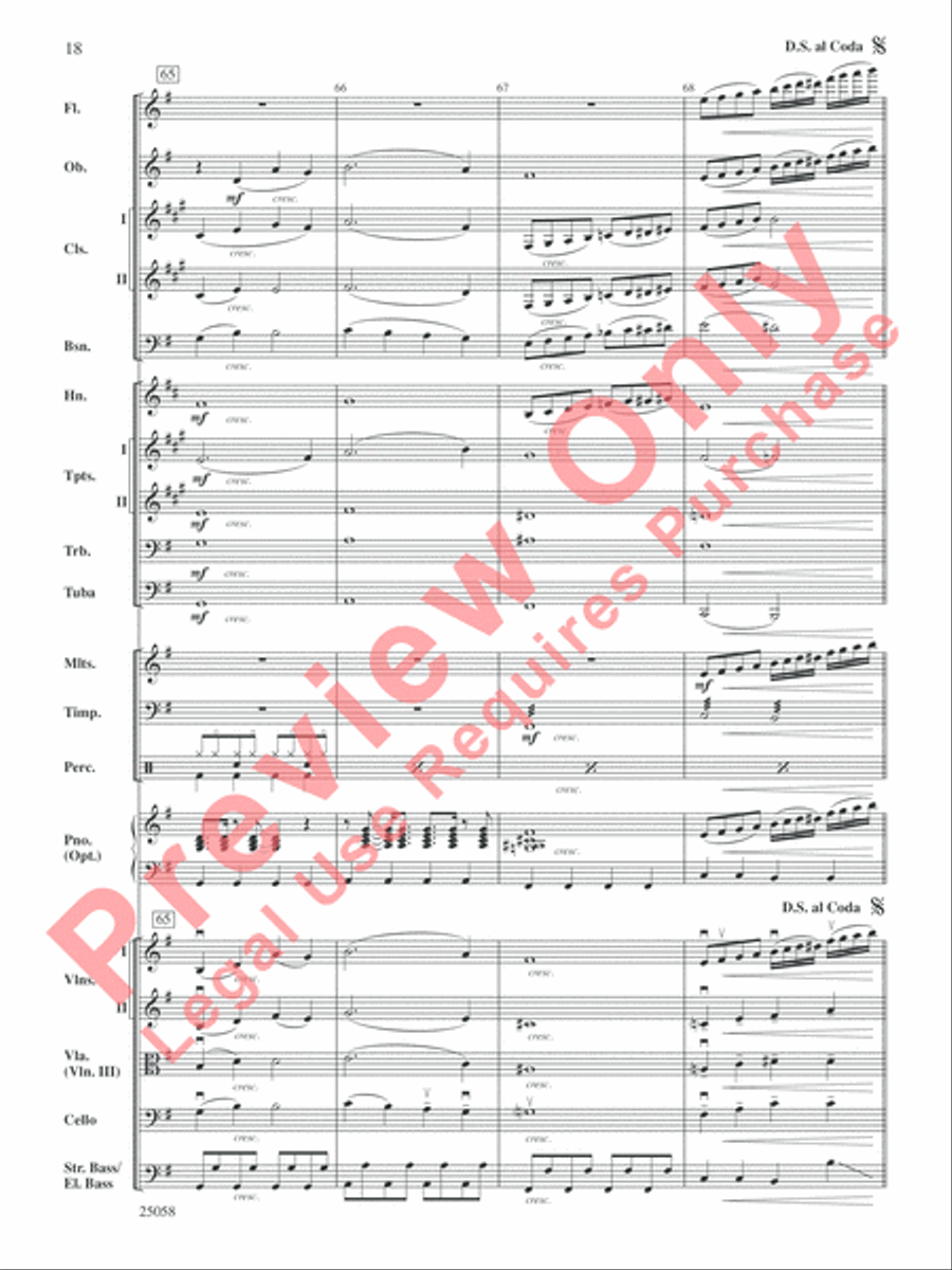 City Nights City Nights Full Orchestra scores gallery preview page 19