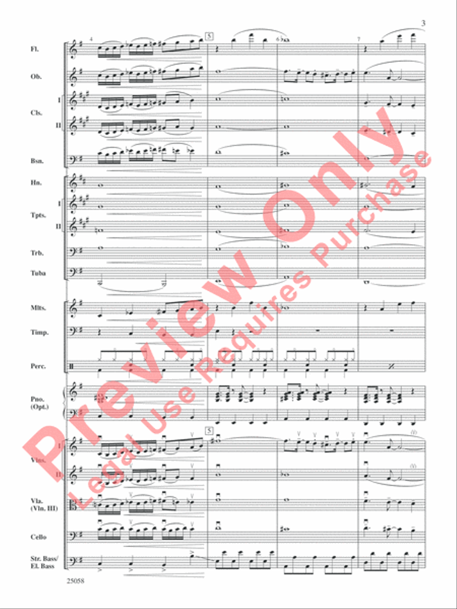 City Nights City Nights Full Orchestra scores gallery preview page 4