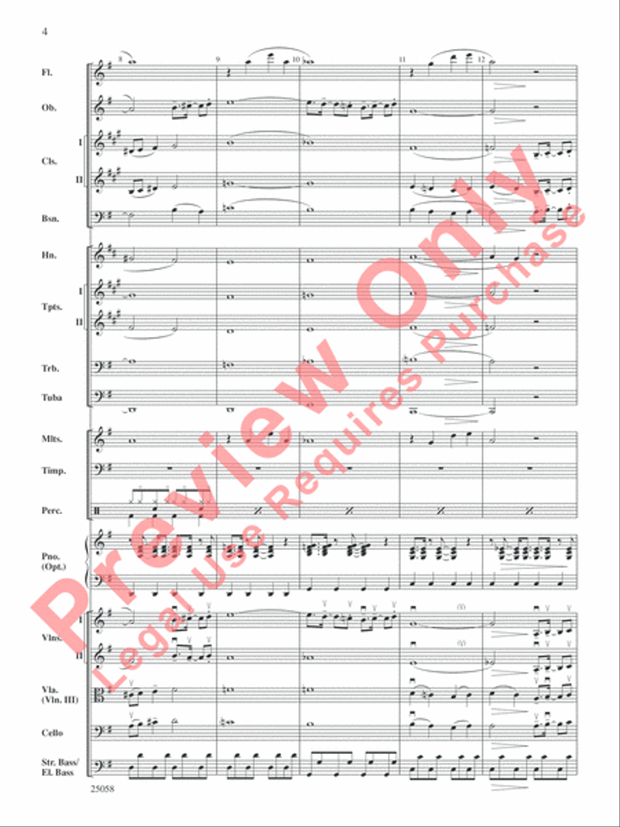 City Nights City Nights Full Orchestra scores gallery preview page 5