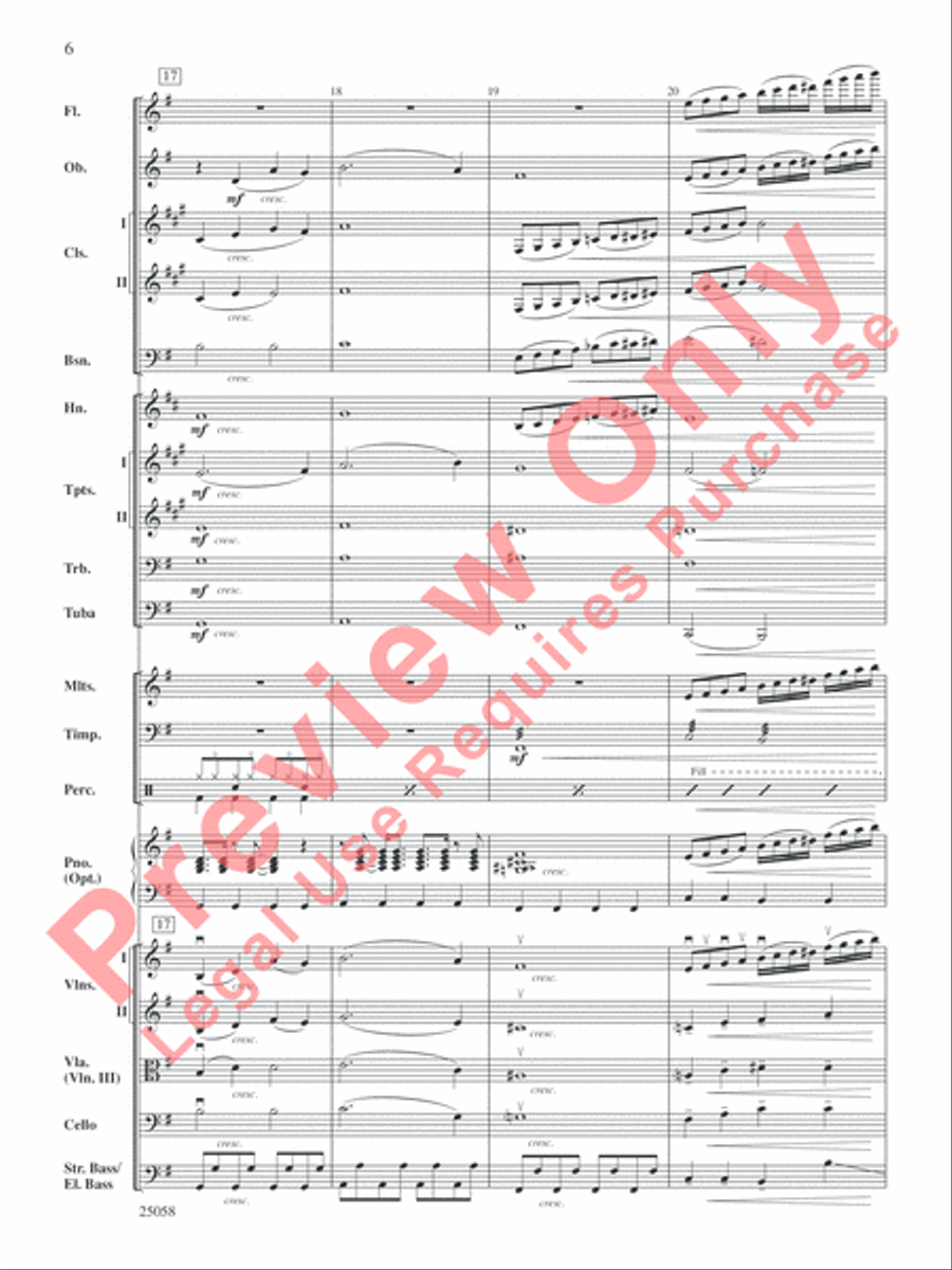 City Nights City Nights Full Orchestra scores gallery preview page 7