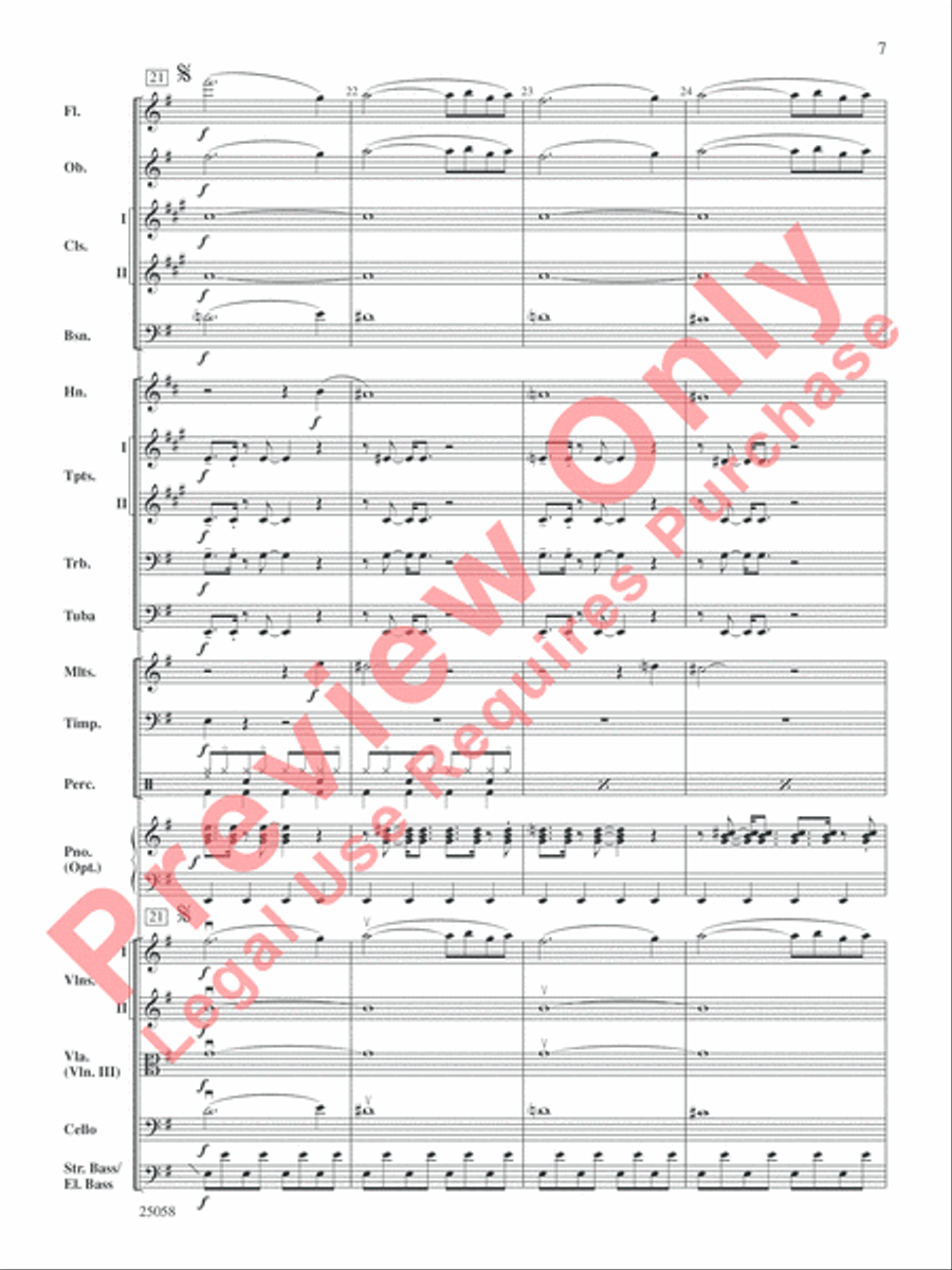 City Nights City Nights Full Orchestra scores gallery preview page 8