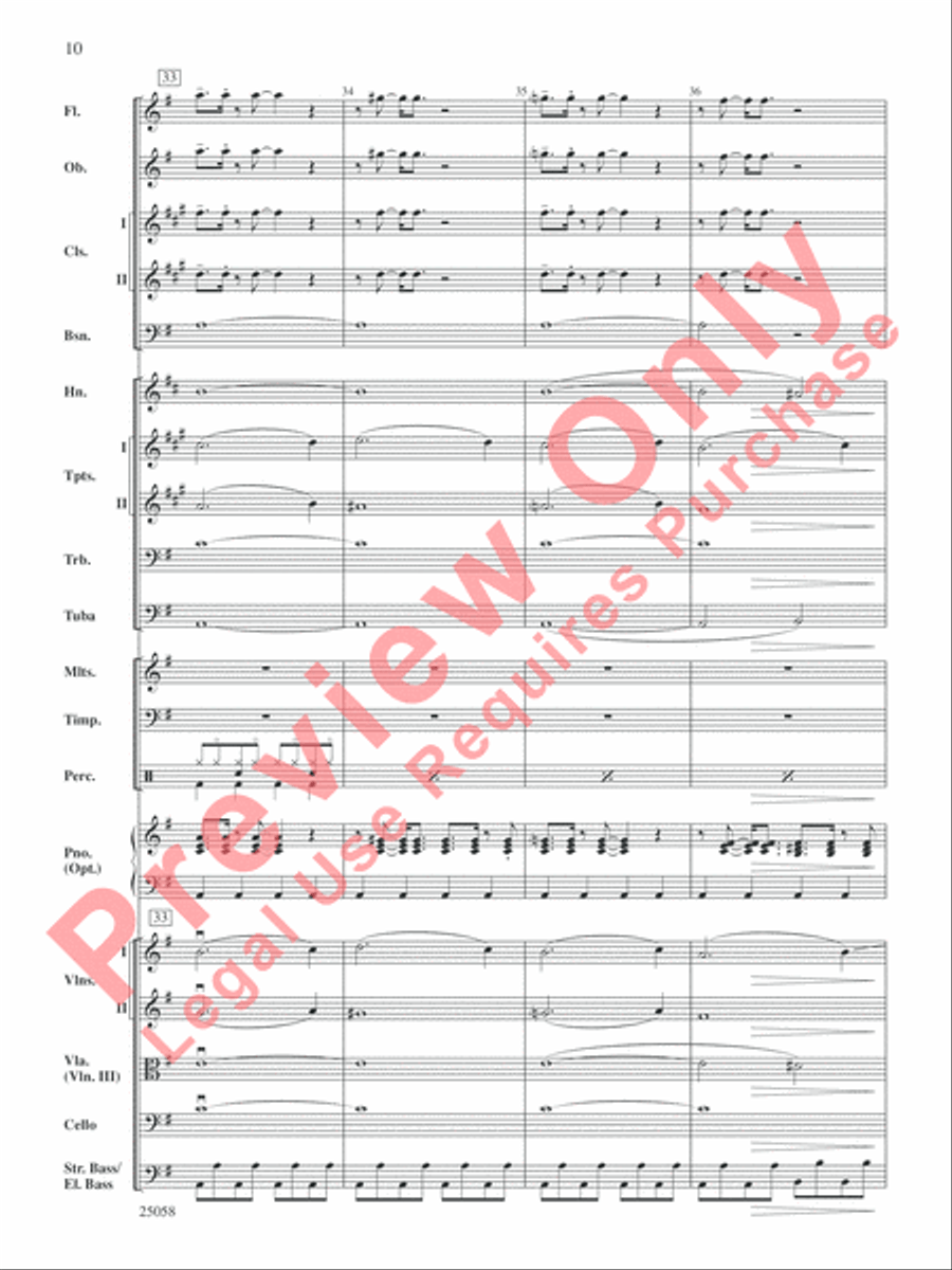 City Nights City Nights Full Orchestra scores gallery preview page 11