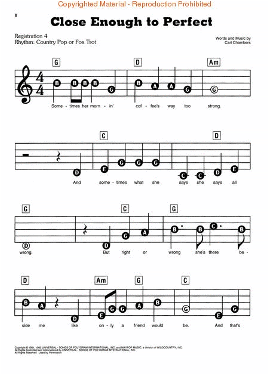 The Best of Alabama Electronic Keyboard scores gallery preview page 3