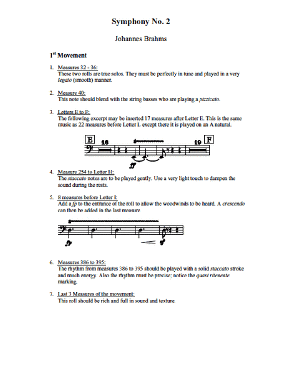 Symphonic Repertoire for Timpani scores gallery preview page 3