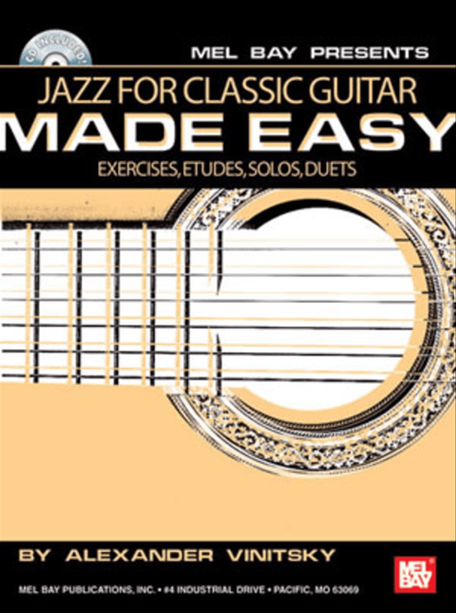 Jazz for Classic Guitar Made Easy Acoustic Guitar scores gallery preview page 1