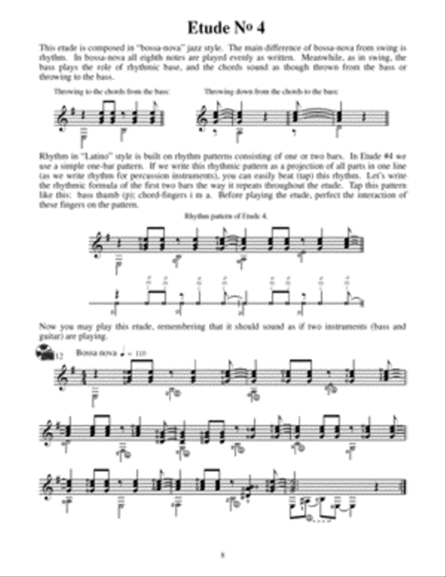 Jazz for Classic Guitar Made Easy Acoustic Guitar scores gallery preview page 5