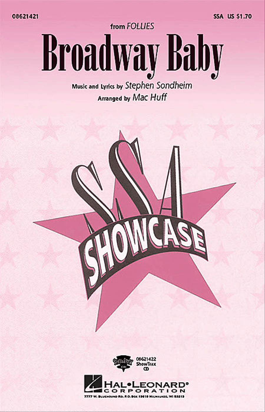 Broadway Baby - ShowTrax CD Choir scores gallery preview page 1