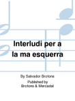 Interludi per a la ma esquerra