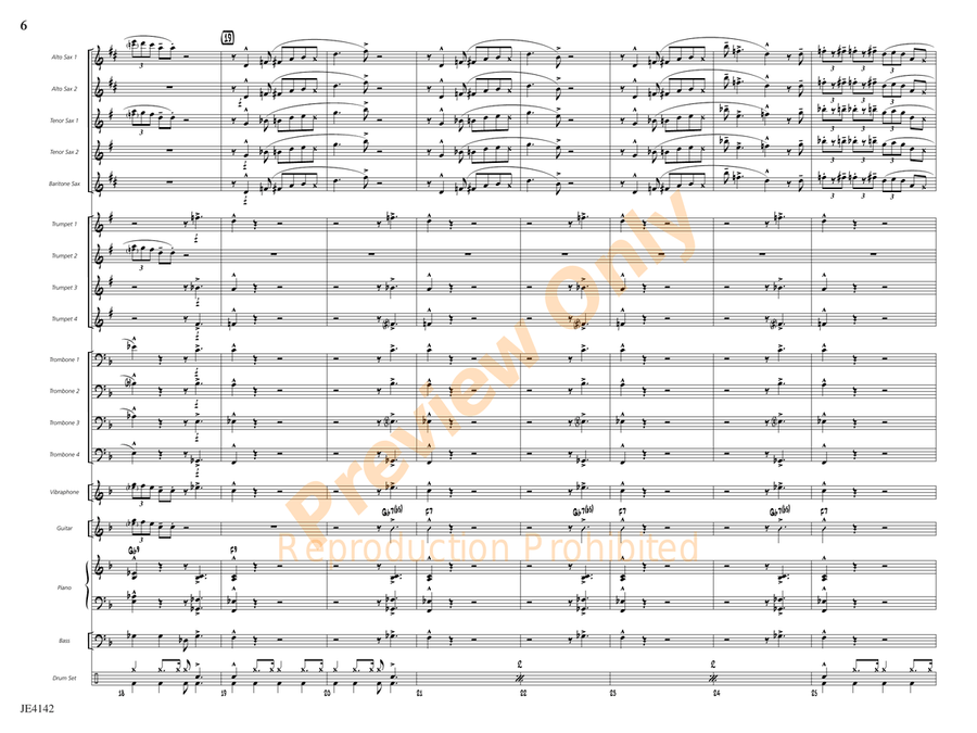 Sister Sadie Sister Sadie Jazz Ensemble scores gallery preview page 7