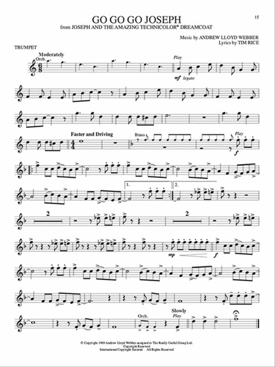 Andrew Lloyd Webber - Classics scores gallery preview page 3