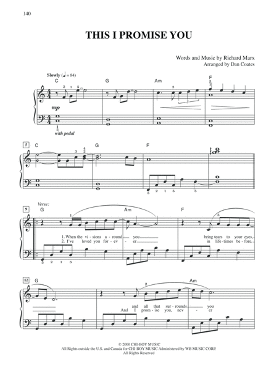 2000-2005 Best Pop Songs - Easy Piano Piano, Vocal, Guitar scores gallery preview page 4