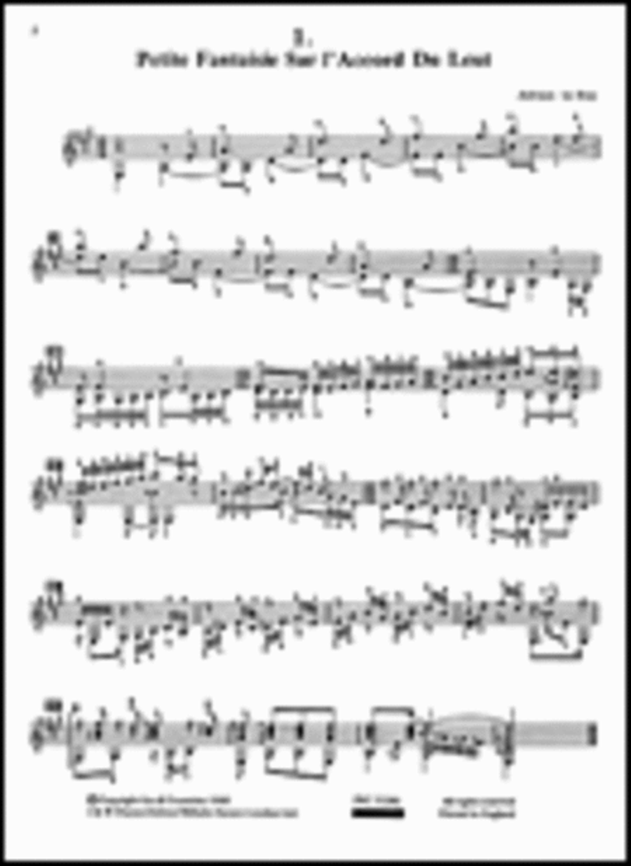 Guitar Solos from France Guitar Solos from France Acoustic Guitar scores gallery preview page 1