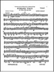 Lennox Berkeley: String Trio Op. 19 (Parts)