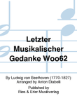 Beethovens letzter musikalischer Gedanke
