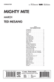 Mighty Mite March-Con Score -
