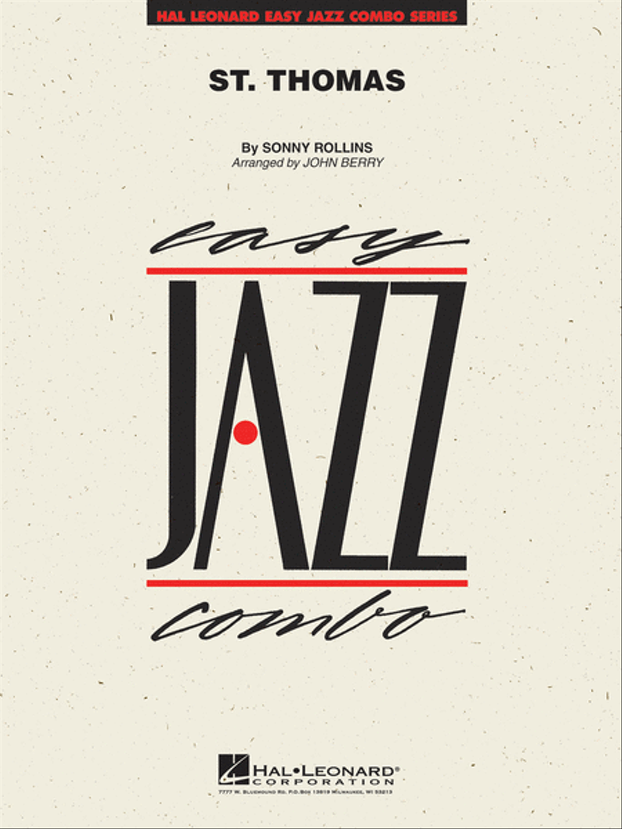 St. Thomas St. Thomas Jazz Ensemble scores gallery preview page 1