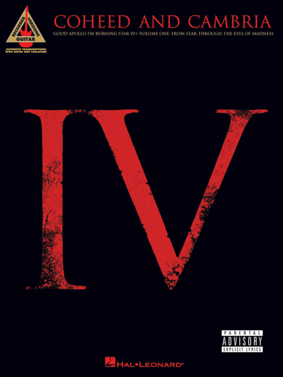 Coheed & Cambria – Good Apollo I'm Burning Star, IV, Vol. 1: From Fear Through the Eyes of Madness Electric Guitar scores gallery preview page 1