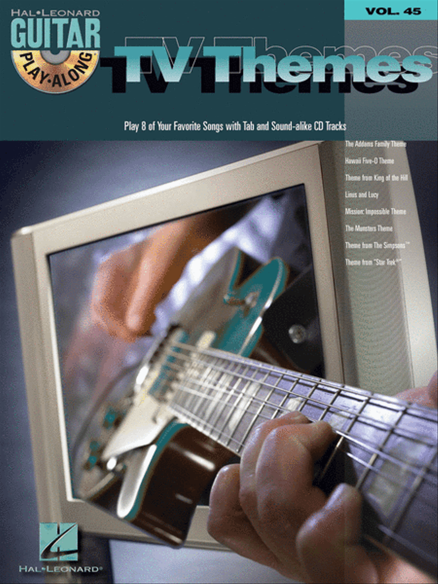 TV Themes Guitar scores gallery preview page 1