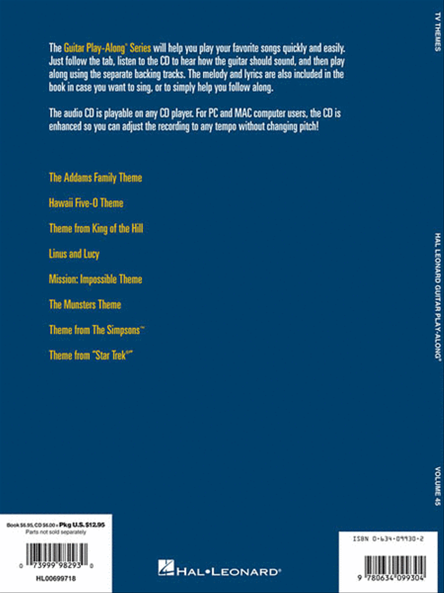 TV Themes Guitar scores gallery preview page 2