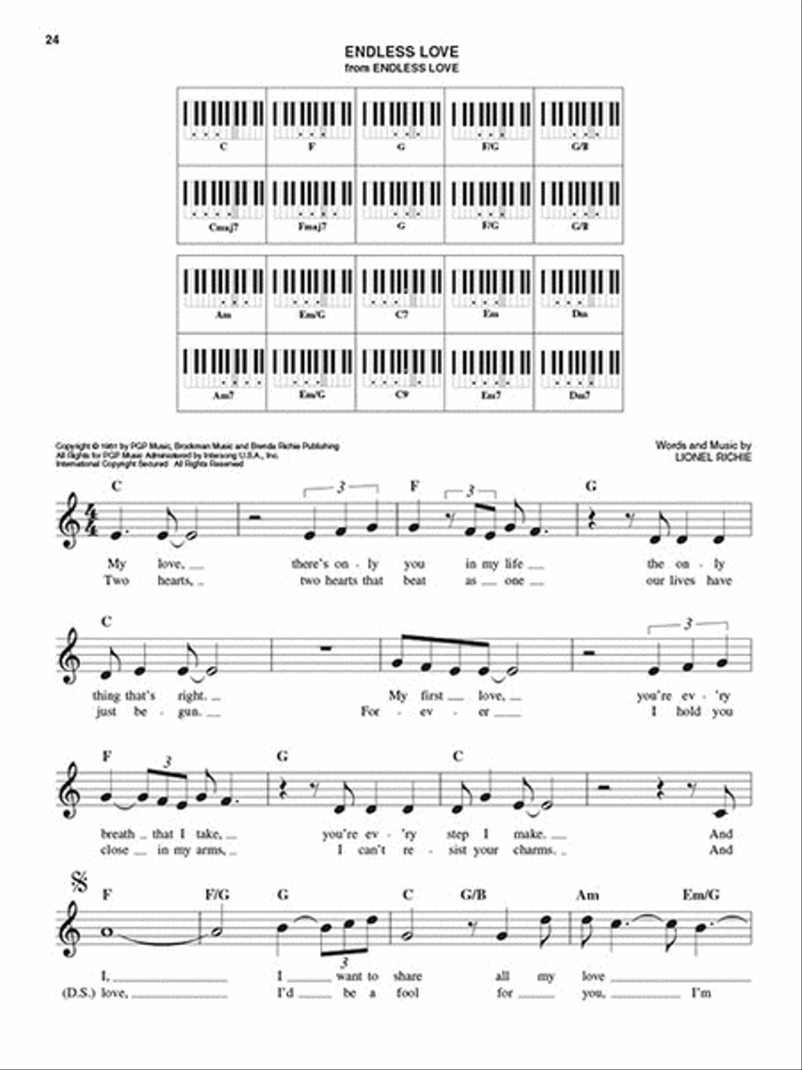 Scott The Piano Guy's Favorite Piano Fake Book Piano scores gallery preview page 4