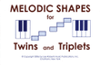Flash Cards: Melodic Shapes for Twins and Triplets mini preview