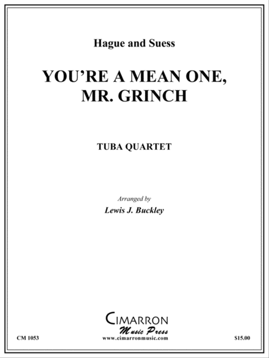 You're a Mean One, Mr. Grinch EETT scores gallery preview page 1