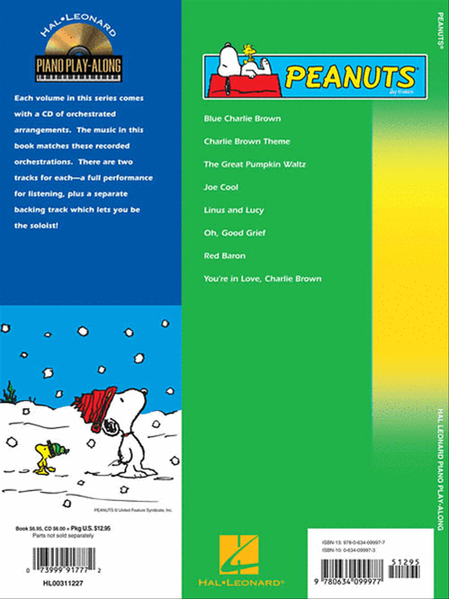 Peanuts® Piano, Vocal, Guitar scores gallery preview page 2