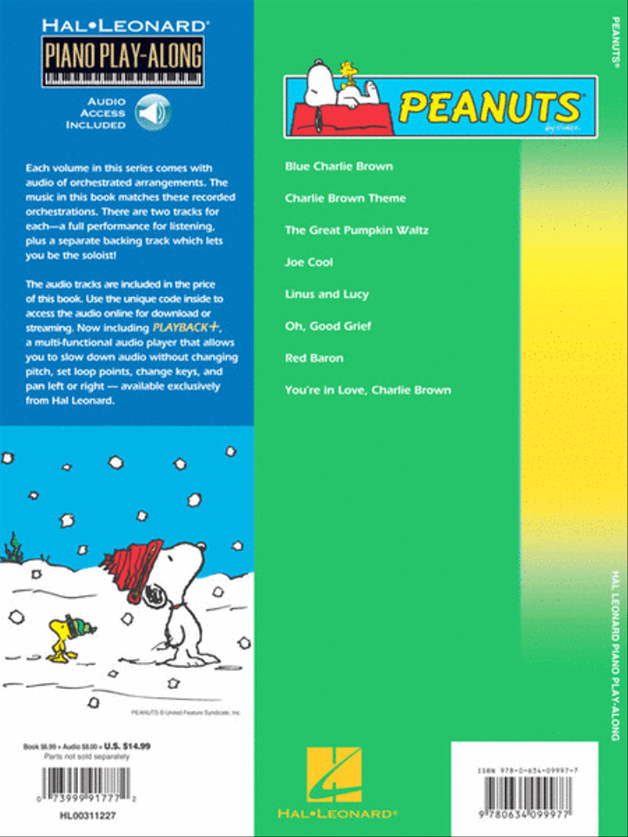 Peanuts® Piano, Vocal, Guitar scores gallery preview page 6