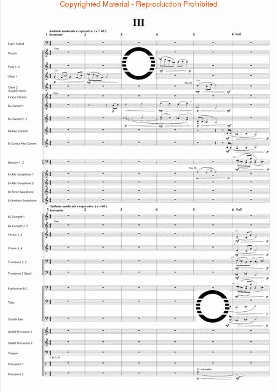 Fantasia di Falcone Fantasia di Falcone Concert Band scores gallery preview page 35