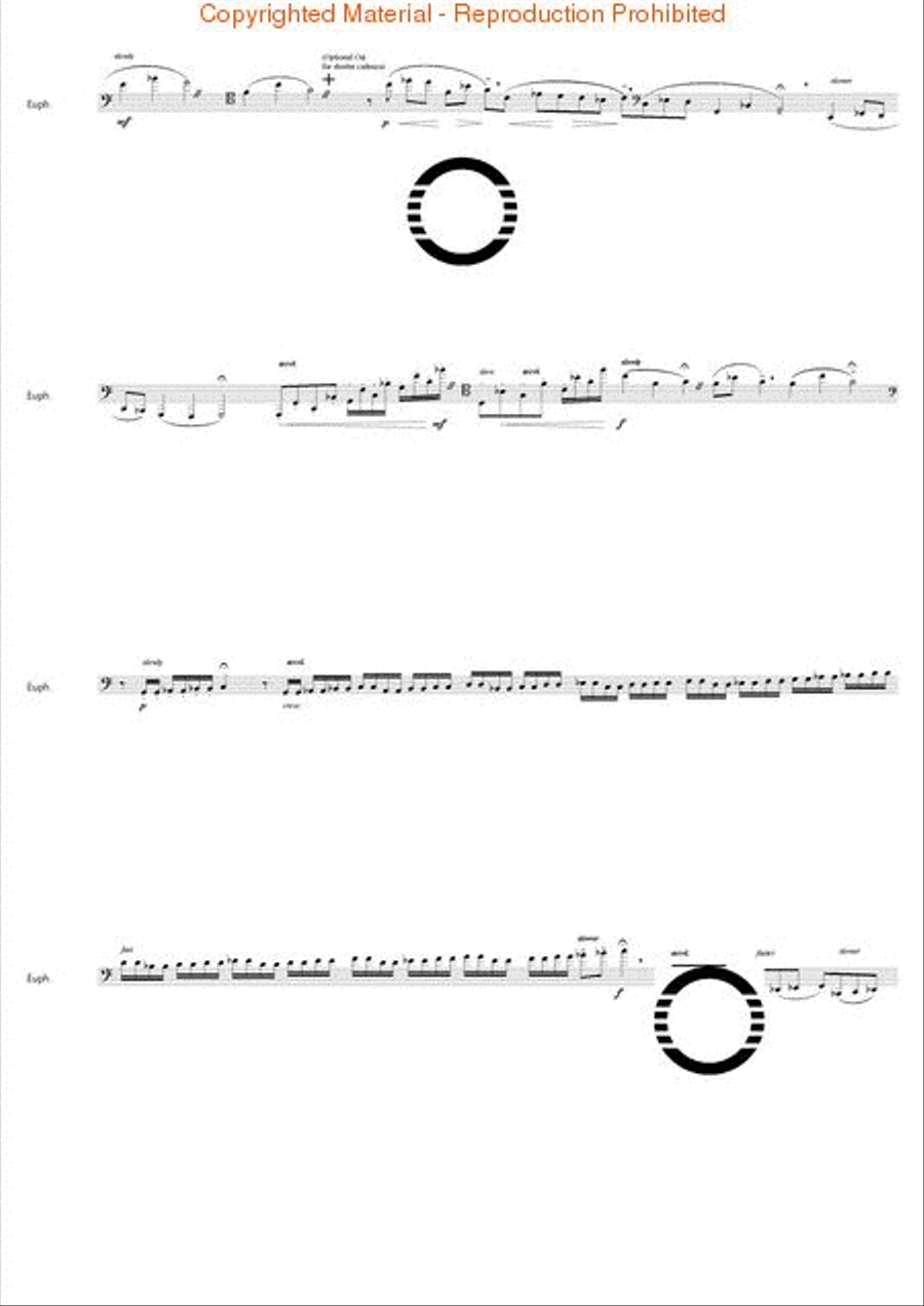 Fantasia di Falcone Fantasia di Falcone Concert Band scores gallery preview page 43