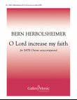 O Lord, Increase My Faith