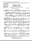 Psalm 100 (Be Joyful in the Lord)