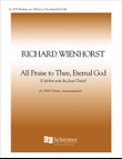 All Praise to Thee, Eternal God