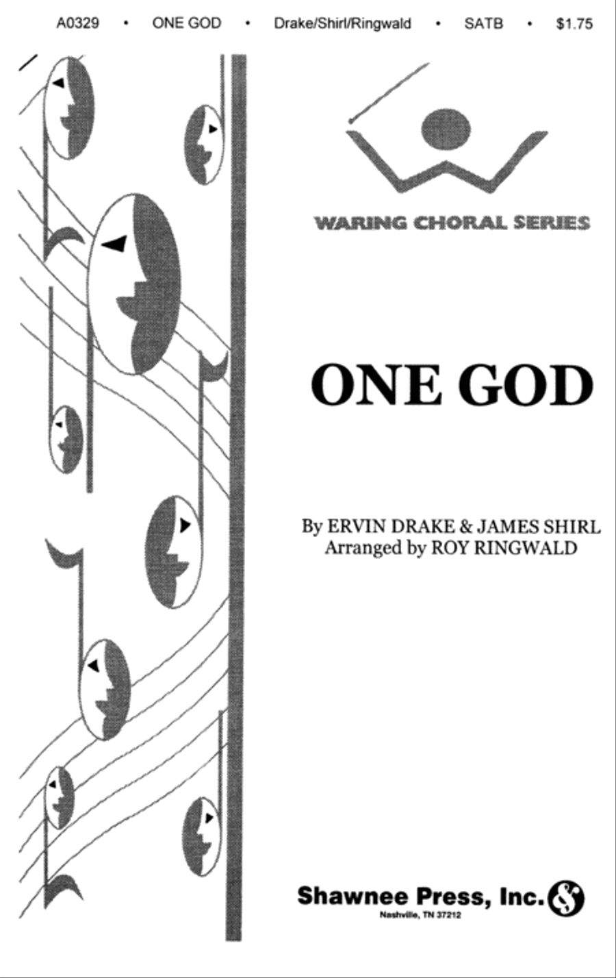 One God One God 4-Part scores gallery preview page 1