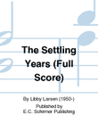 The Settling Years (Full Score) mini preview
