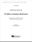 So fades a summer cloud away (Full Score)