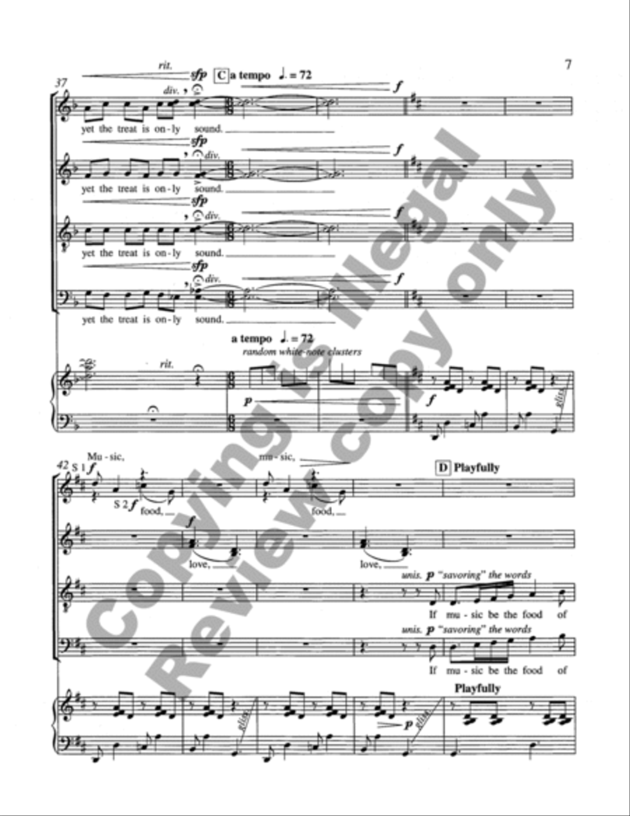 Sing On! Sing On! Divisi scores gallery preview page 15